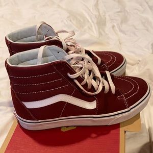 Vans high top sneakers